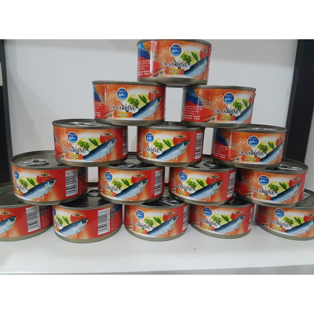 Combo 6 hộp cá mòi - Sardines sốt cà 155gr - Cá hộp xuất khẩu KTC FOOD - Kiên Giang | BigBuy360 - bigbuy360.vn