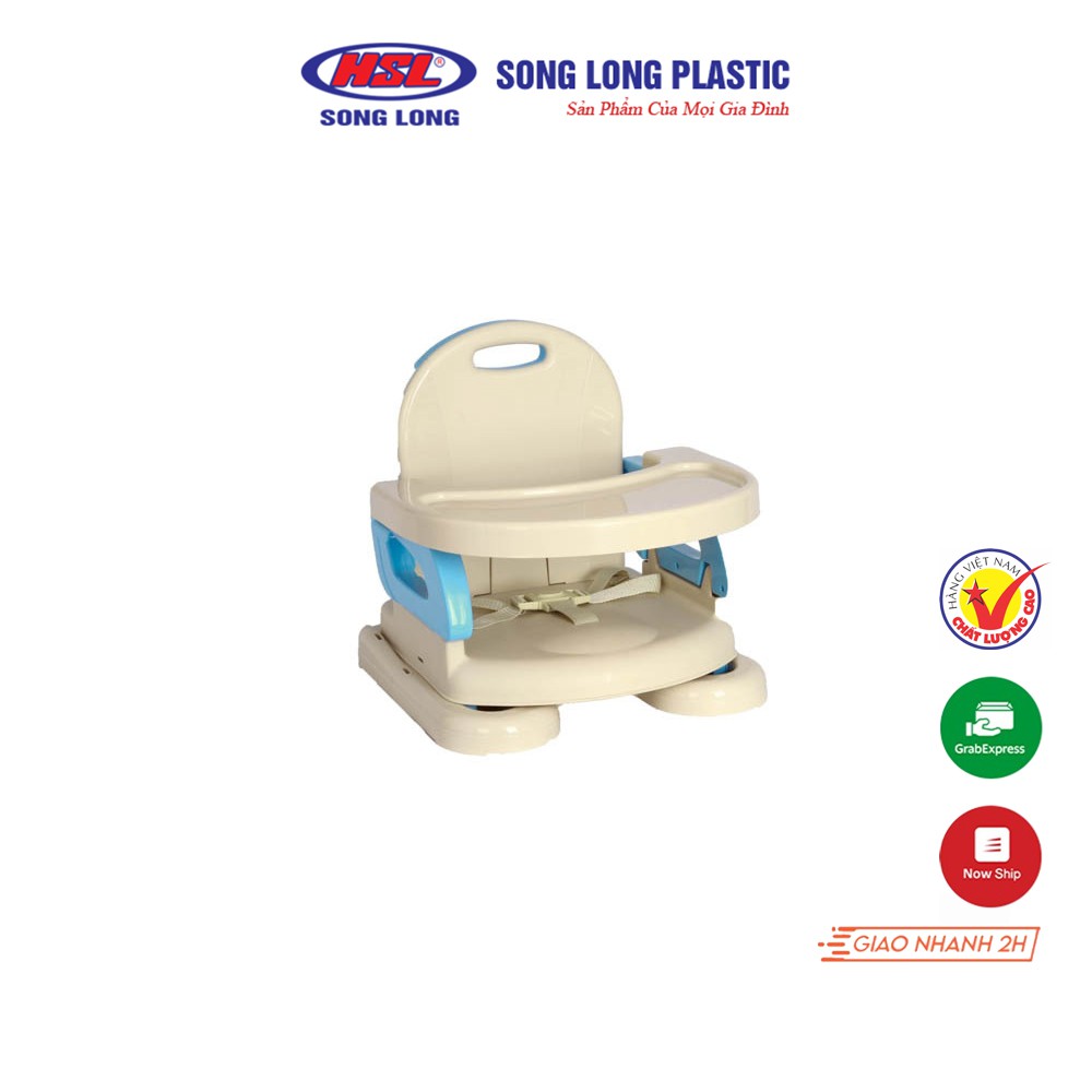 Ghế Ăn Dặm Đa Năng Trẻ Em Song Long Plastic Cho Bé Ăn Dặm Từ 6 Tháng