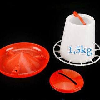 Máng Ăn Cho Gà Chống Bới, 1,5. 2,5. 4. 7 Kg