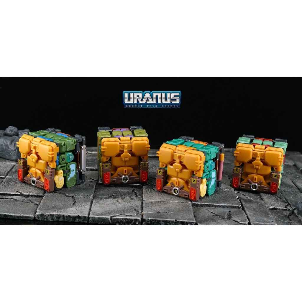 Mô hình Ninja Rùa 52toys Megabox MB-18, MB-19, MB-20, MB-21