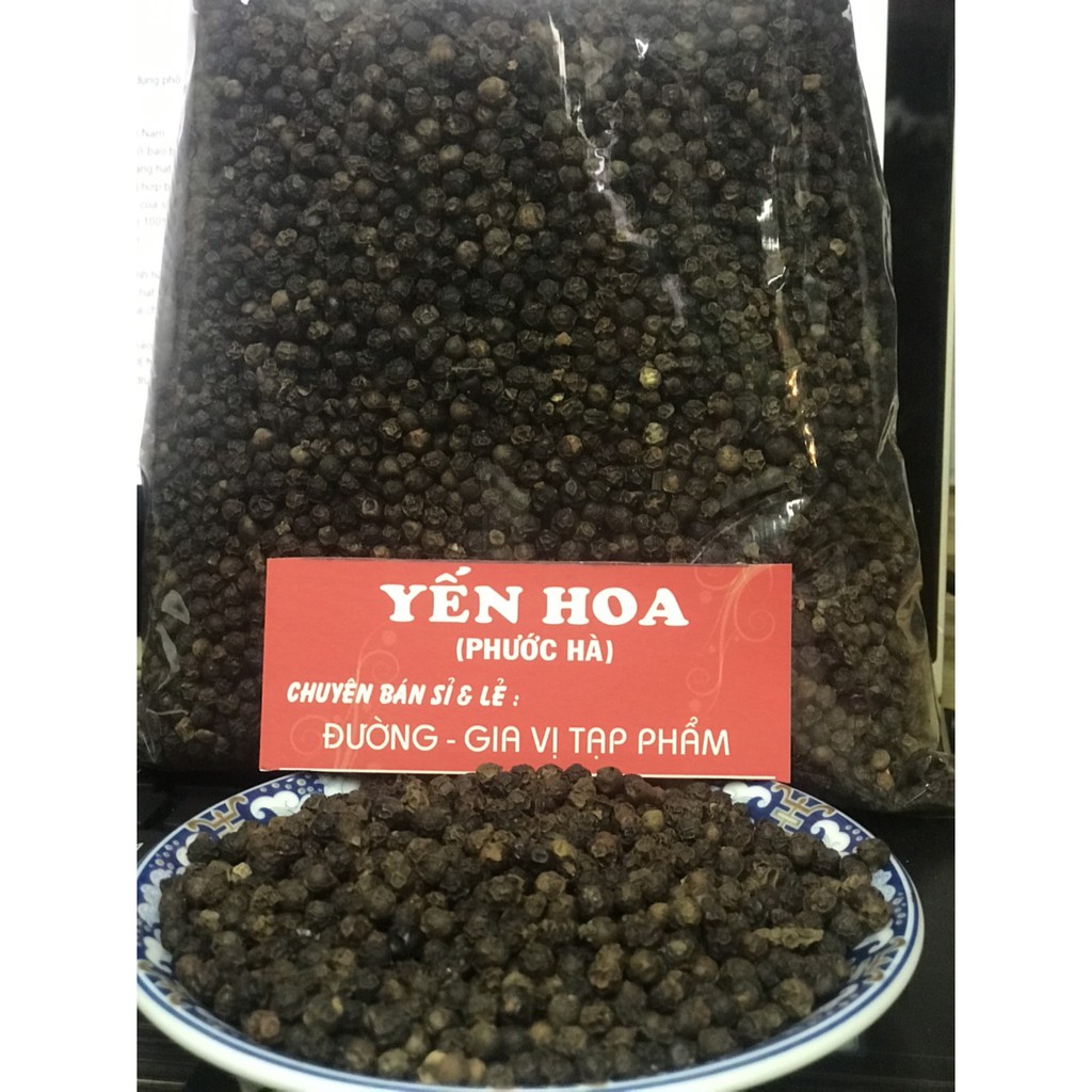 Tiêu đen cội nguyên hạt 500g