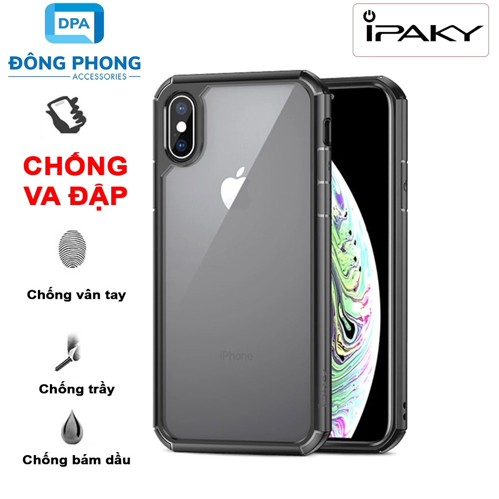 Ốp Lưng iPaky Chống Sốc iPhone X, XR, XS, XS MAX Chính Hãng