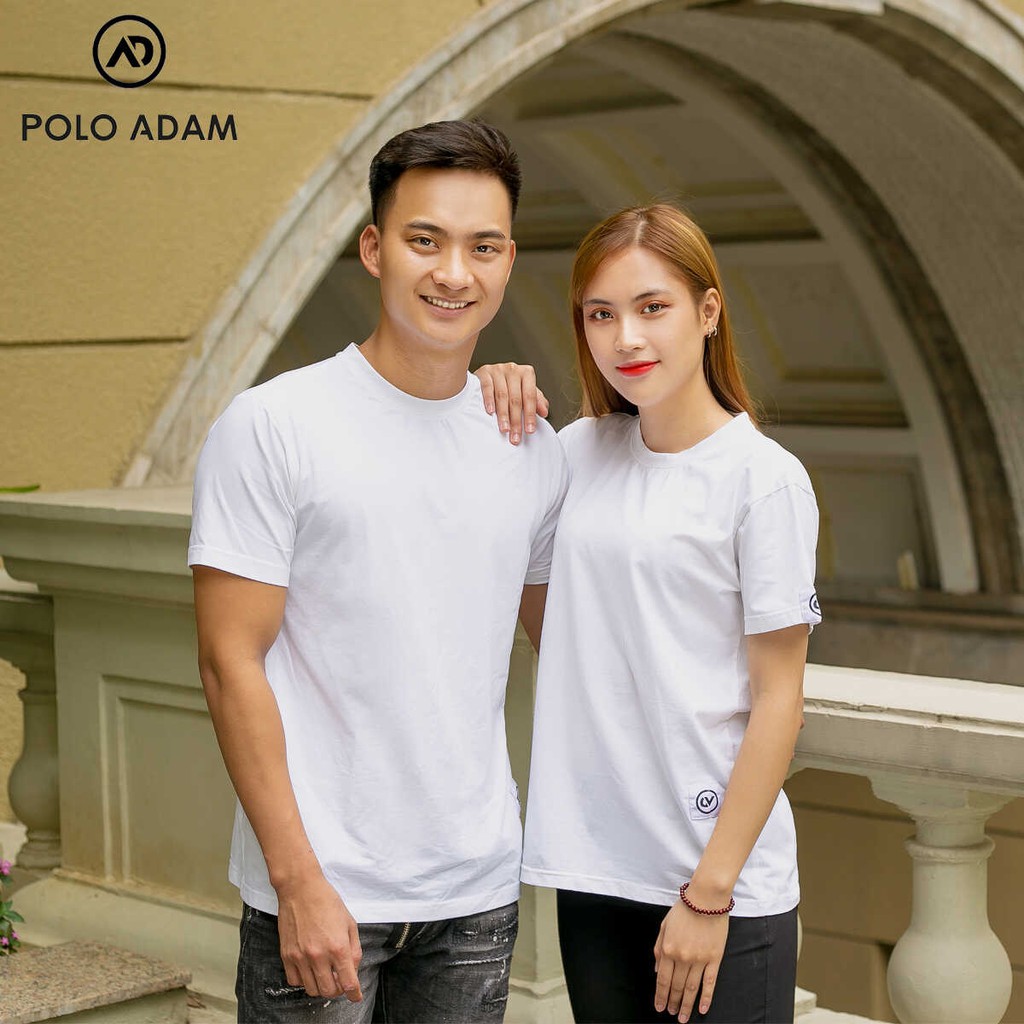 Áo phông đôi basic cotton lạnh cao cấp 4 màu POLO DAM-AP0001