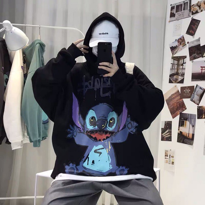 Áo Hoodie - Áo Khoác Nỉ Bông in Khủng Long Cute Form Rộng Unisex Nam Nữ Item