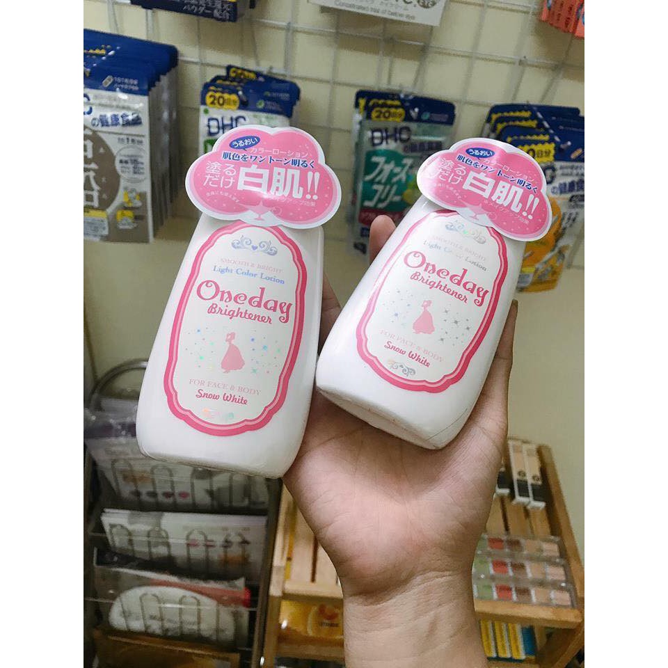 LOTION DƯỠNG TRẮNG DA ONEDAY NHẬT BẢN