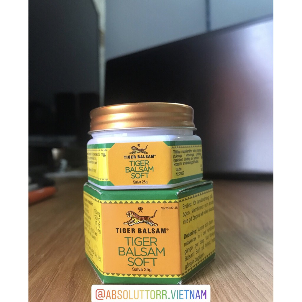 Dầu cù là con cọp TIGER BALSAM SOFT