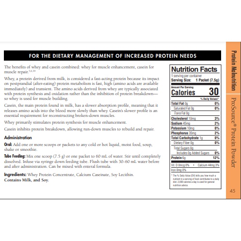 Sữa Prosource -Đạm chuẩn PDCASS 100-USA