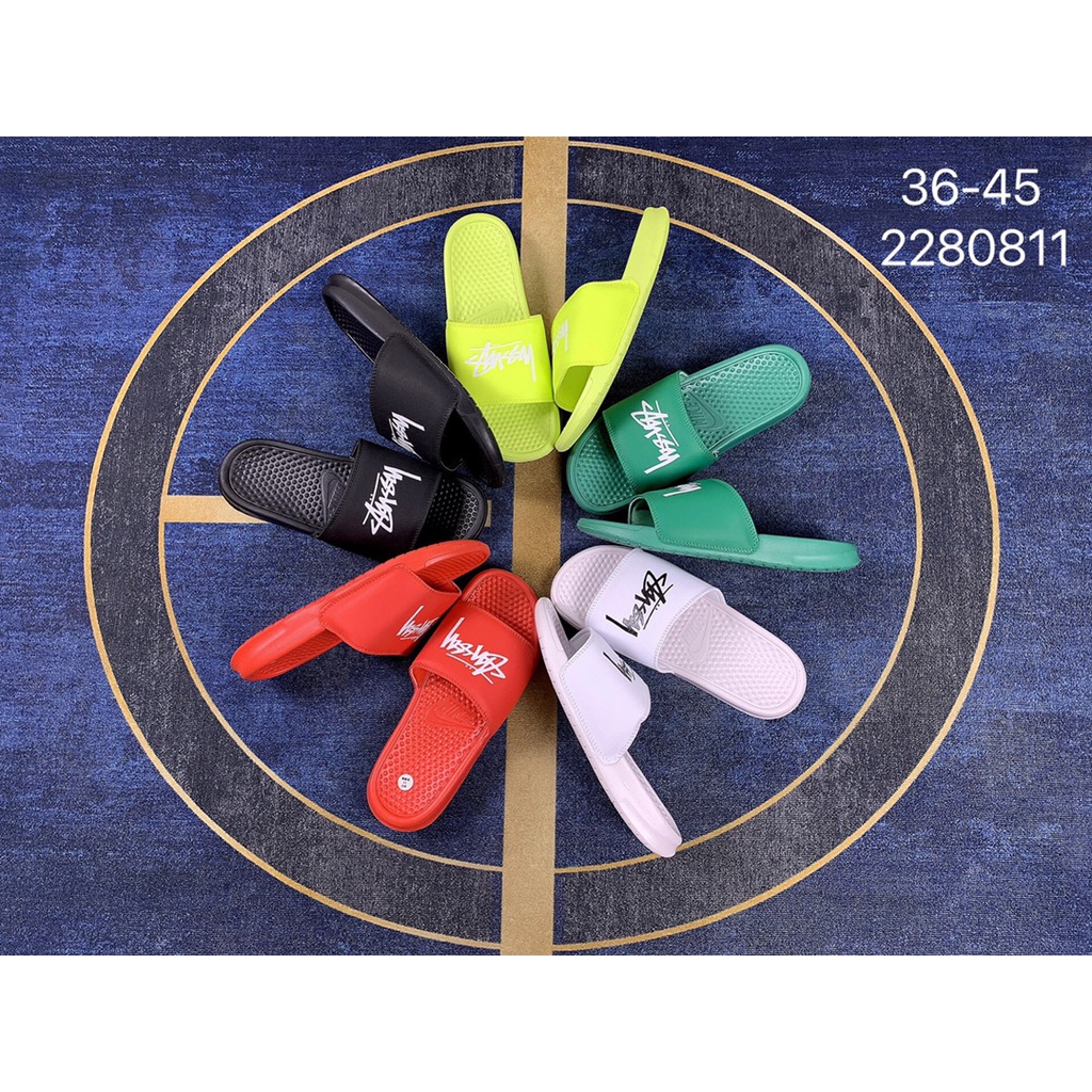 Dép sandal đi biển Stussy X Benassi DC5239