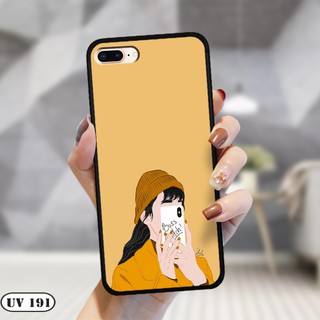 Ốp lưng nhám iPhone 7 Plus/ iPhone 8 Plus in hình