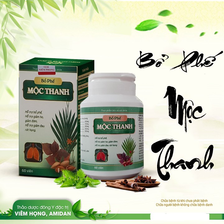 ✅[Chính Hãng] BỔ PHẾ MỘC THANH - Khắc Tinh Viêm họng hạt Viêm Amidan mãn tính | BigBuy360 - bigbuy360.vn