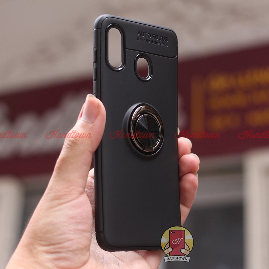 Ốp lưng Autofocus Iring quay 360 cao cấp thế hệ mới dành cho Samsung Galaxy A20 / A30 / A50