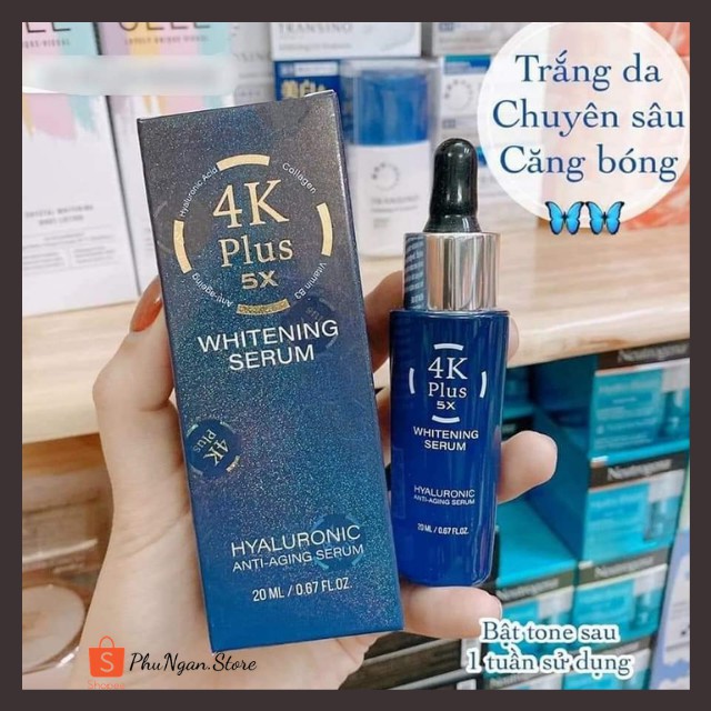 (Chuẩn Thái)Serum 4k plus và kem 4k plus Thái Lan