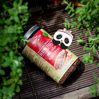 Trà Mầm Gạo Lứt Đỏ Thanh Lọc Hạnh Tâm - Nhằm Nhăm 3Con Gấu Detox, Giảm mỡ nội tạng, Giảm Mụn, Giải Độc