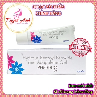 Kem hỗ trợ giảm mụn, Peroduo gel 15g