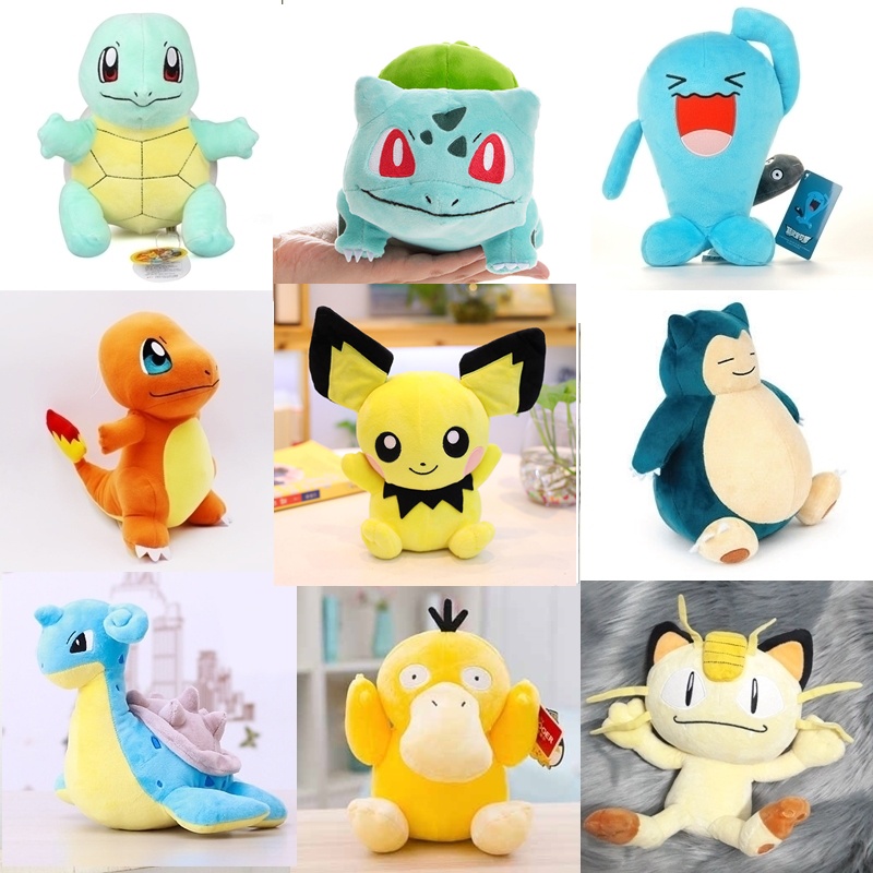 Gấu Bông Pokemon mẫu cơ bản size 22-25cm