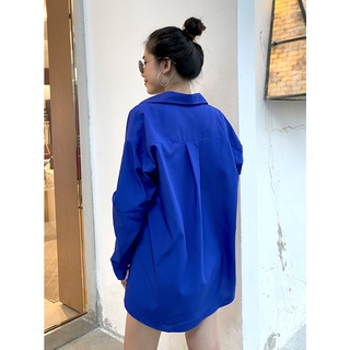Áo Sơ Mi Trắng Oversize - HOO DESIGN