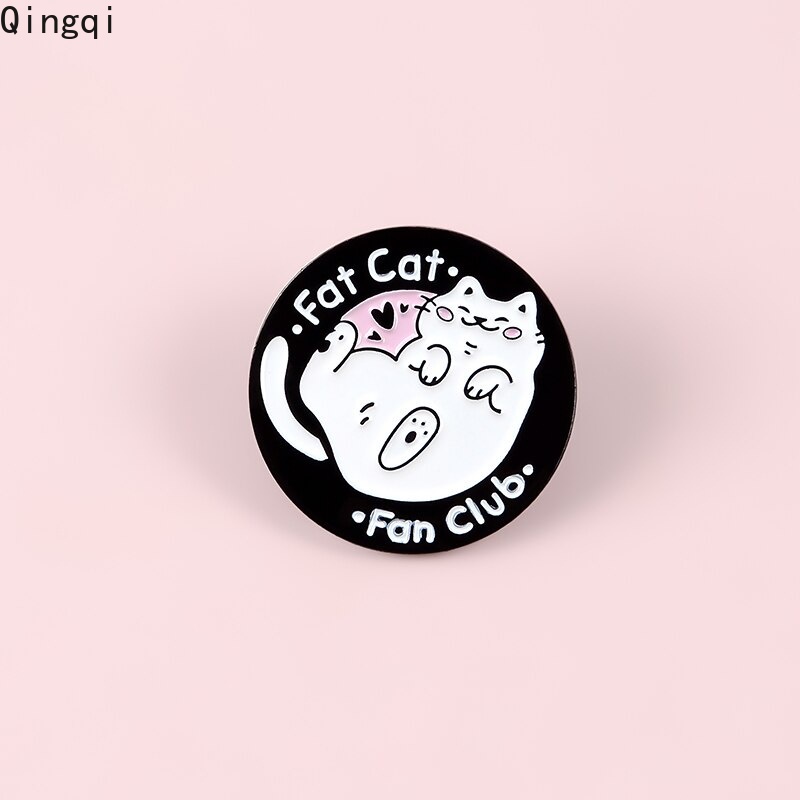 Ghim cài áo MISS ZOE hình mèo mũm mĩm đáng yêu