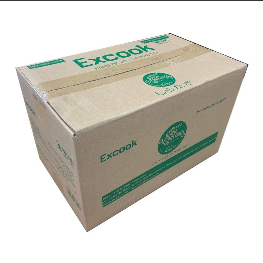 MÌ KONJAC/ MÌ NƯA_Dành cho người ăn kiêng, Das, Keto..._Combo 1 thùng 24 gói