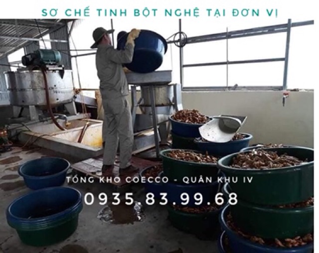 TINH NGHỆ ĐỎ NGUYÊN CHẤT - QUÂN ĐỘI SẢN XUẤT