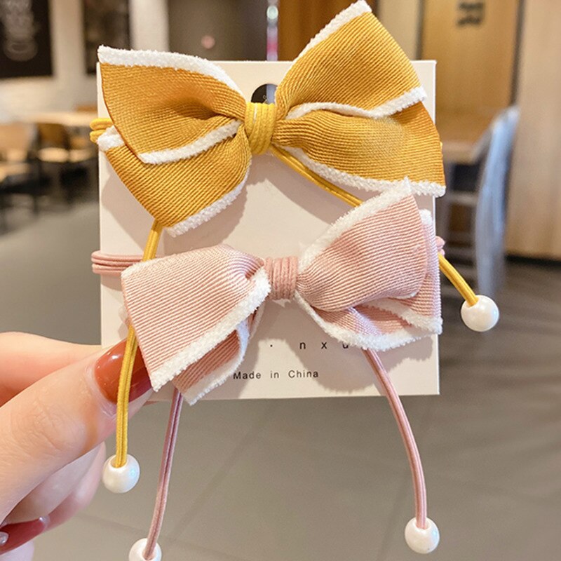 Dây Buộc Tóc Có Chi Tiết Nơ Thời Trang Cho Nữ