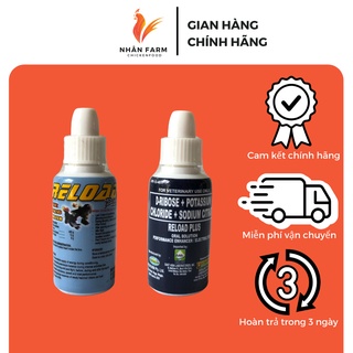 Thuốc gà đá, thuốc gà chọi reload plus bổ sung dinh dưỡng, tăng bo cho gà đá chai 15ml