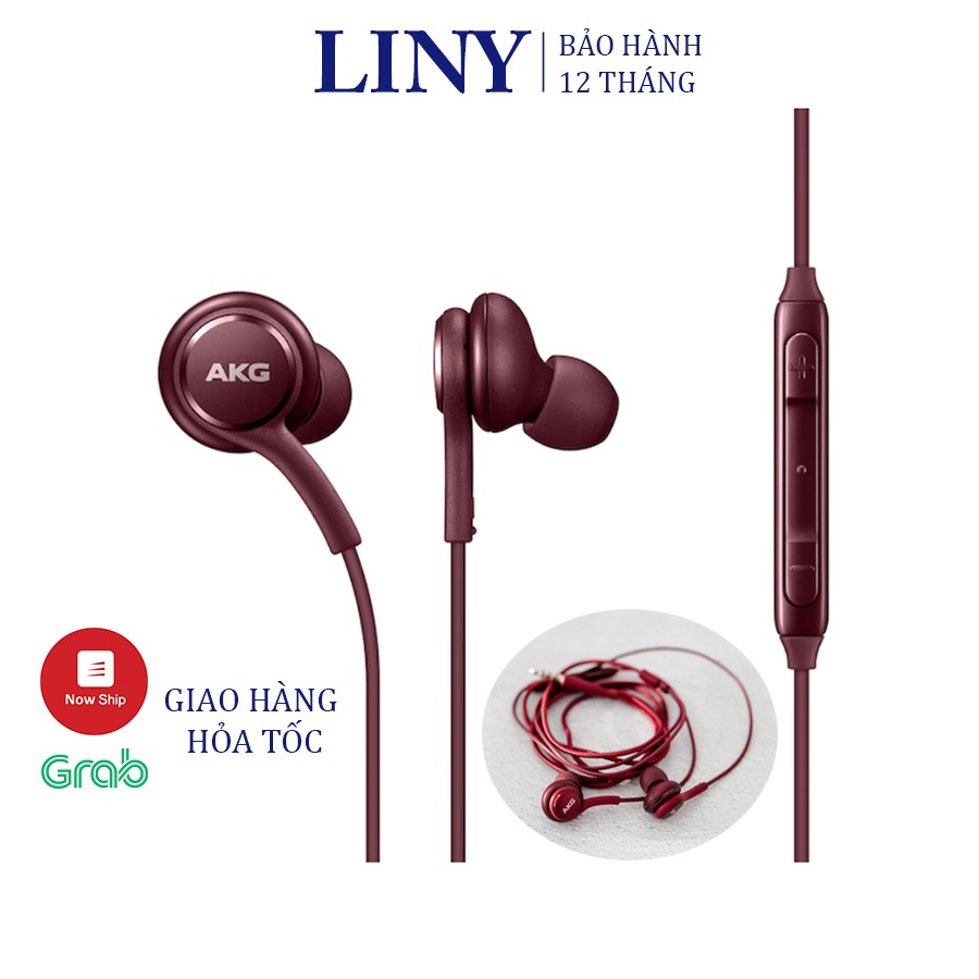 Tai nghe nhét tai Samsung AKG chính hãng màu đỏ phiên bản đặc biệt âm thanh chân thực sống động