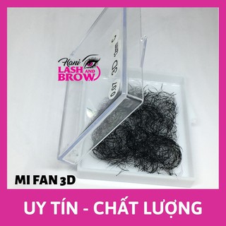 Mi fan 3d - Chân keo nhỏ - Bắt keo nhanh - Lông Mi Fan Tay Sẵn - Hani Lash