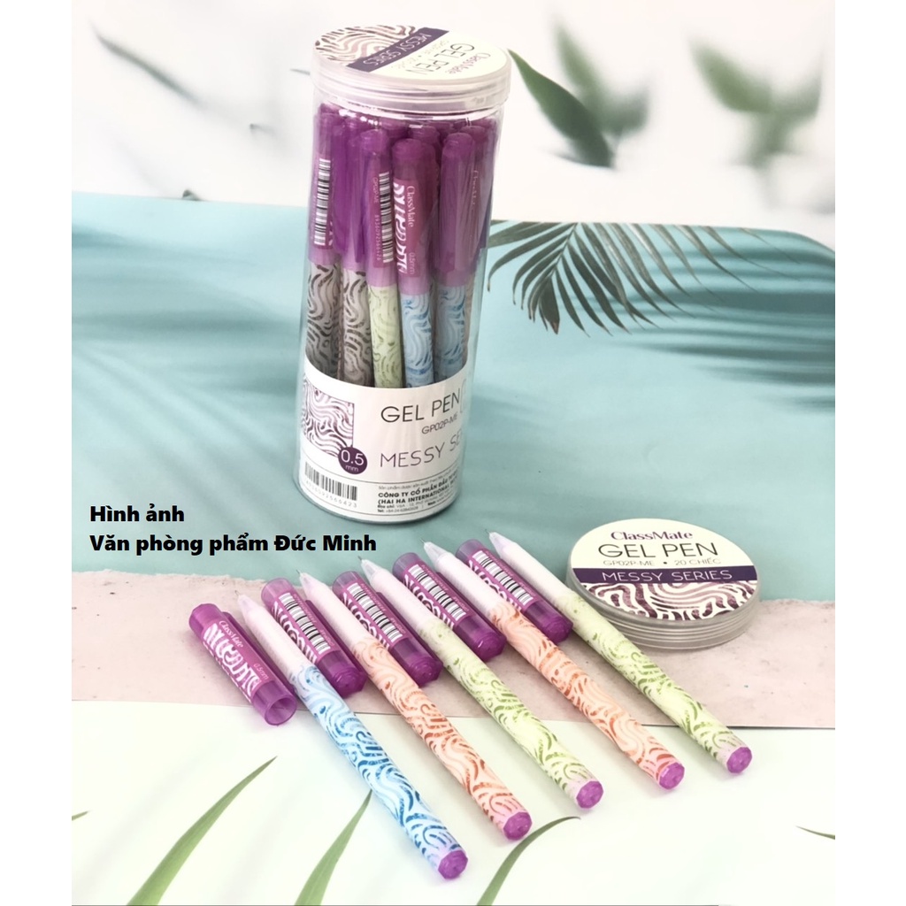 Bút Gel Messy 0.5mm- GP02-ME -Classmate - viết trơn, nét đều, mực khô ngay, công nghệ mới - vpp Quế Anh