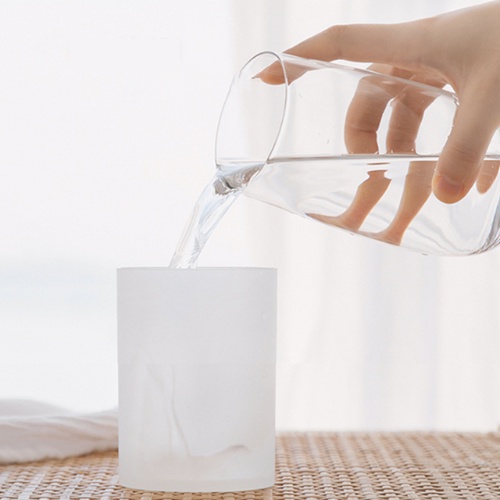 Máy phun sương tạo ẩm không khí kết hợp đèn ngủ hình trụ màu trắng/hồng/xanh 250ML