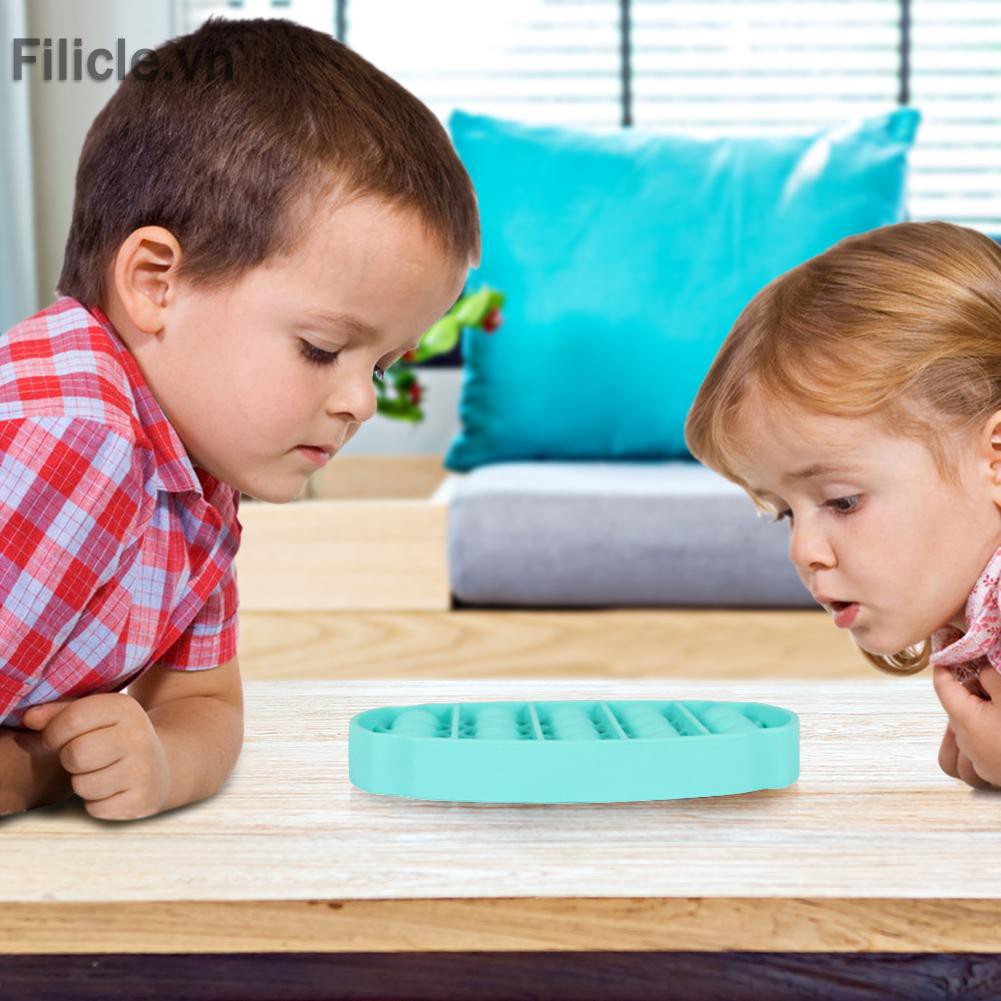 Đồ chơi Ellipse Push Bubble Fidget Sensory Toys Stress Reliever Puzzle for Autism