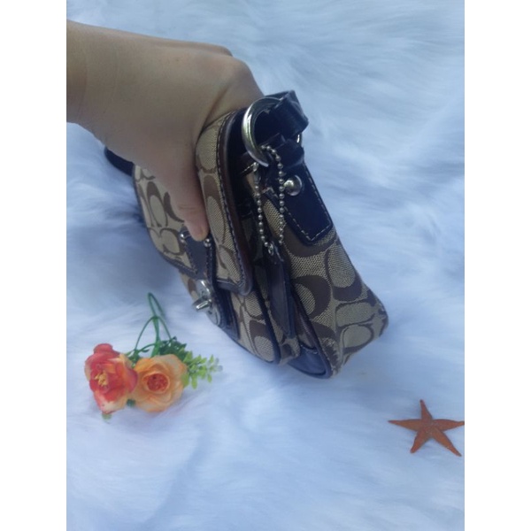 Túi coach si, đeo chéo.