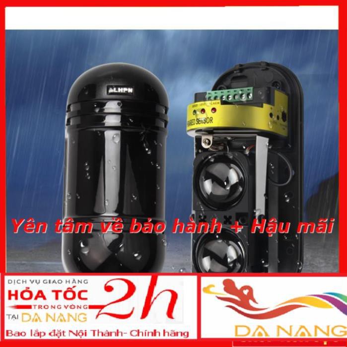 --sale000 **TRỢ GIÁ 2021** Hàng rào báo động chống trộm bằng cảm biến hồng ngoại ABT-100 kèm 2 nguồn Adapter