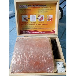 đèn đá muối massage chân loại cong