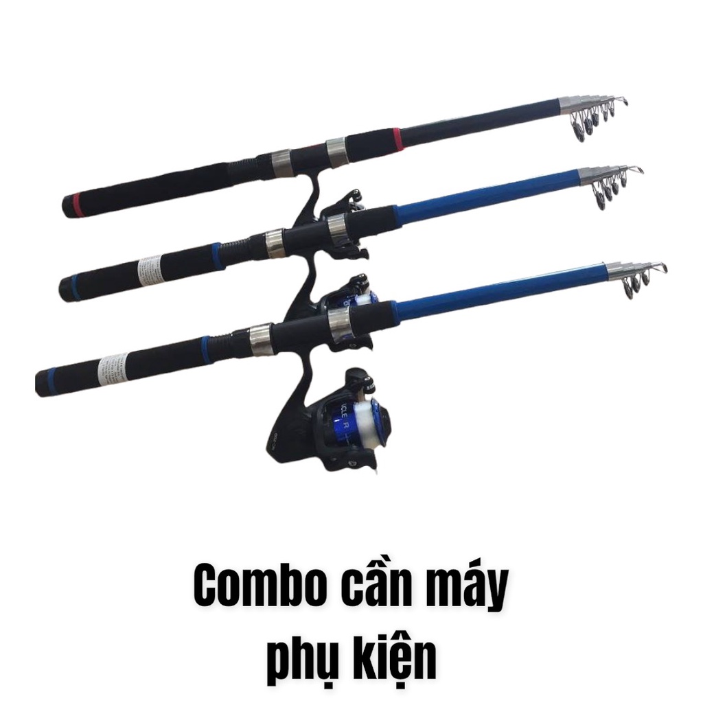 Bộ Cần Câu Máy shimano Câu Lure, Câu Ngâm, Giá Sinh Viên, Siêu Rẻ