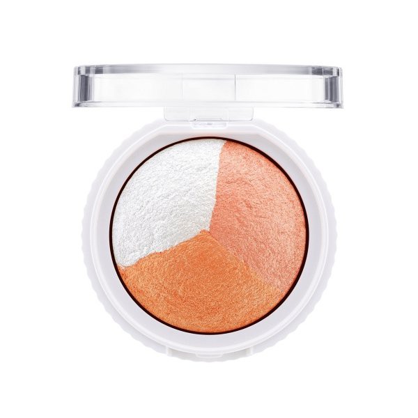 Phấn Má Hồng Kèm Bắt Sáng Có Nhũ Odbo Tông Cam Đất Joyful Blusher OD0115 No.05