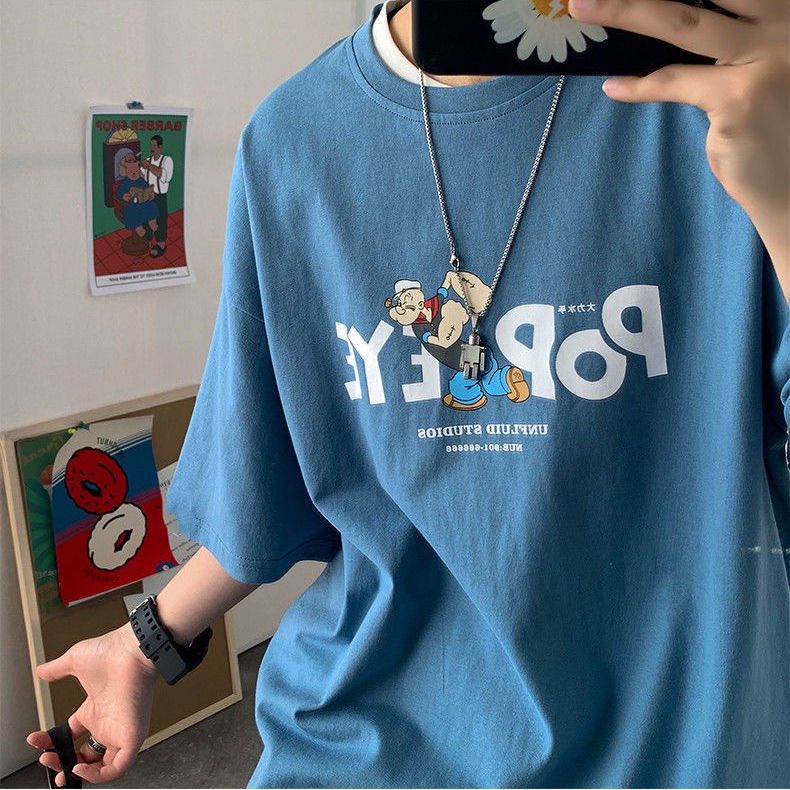 Áo phông Unisex Tay Lỡ in hình hoạ tiết kute