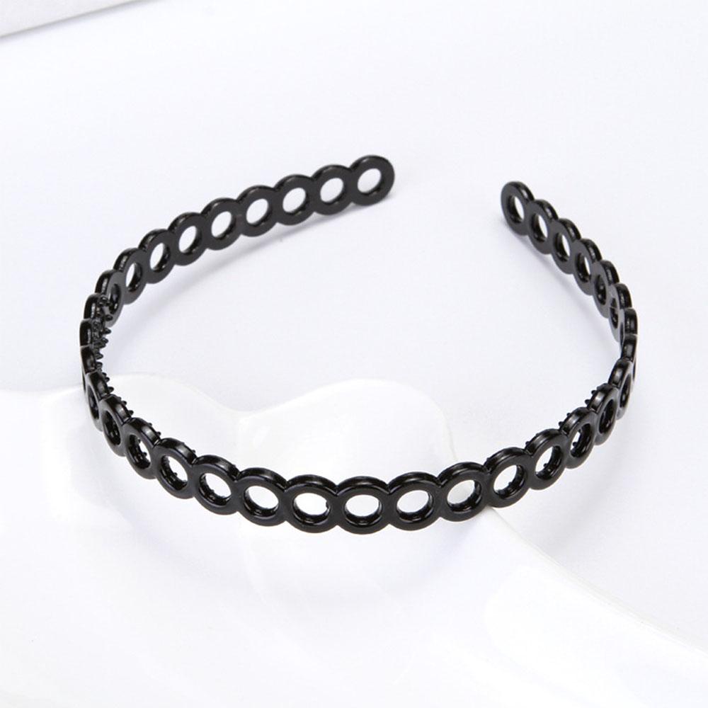 Băng Đô Cài Tóc Chống Trượt Bằng Nhựa Resin Thời Trang Unisex
