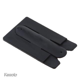 [KESOTO] 2 in 1 Silicone Adhesive Smart Phone Rear Back Stand + Credit Card Holder