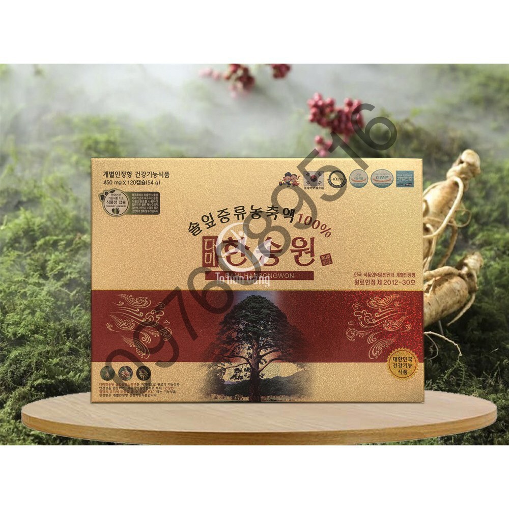 Tinh dầu thông chính phủ Hàn Quốc