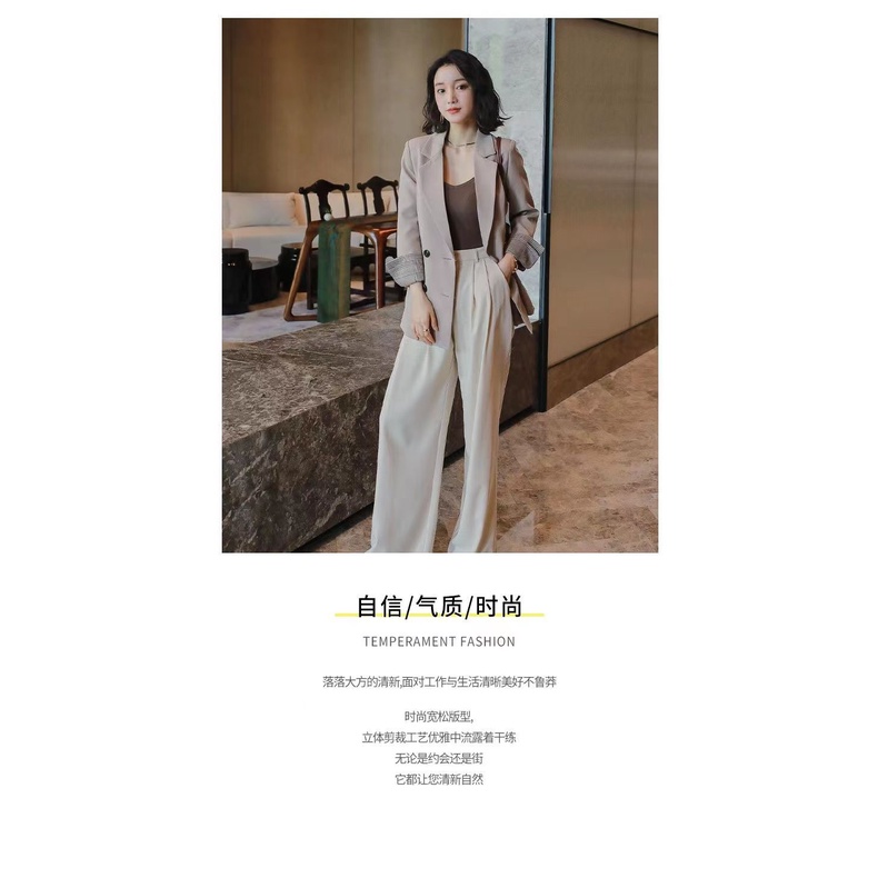 Áo Khoác Dáng Rộng Màu Đen Thời Trang Xuân Thu 2022 Phong Cách Hàn Quốc Cho Nữ