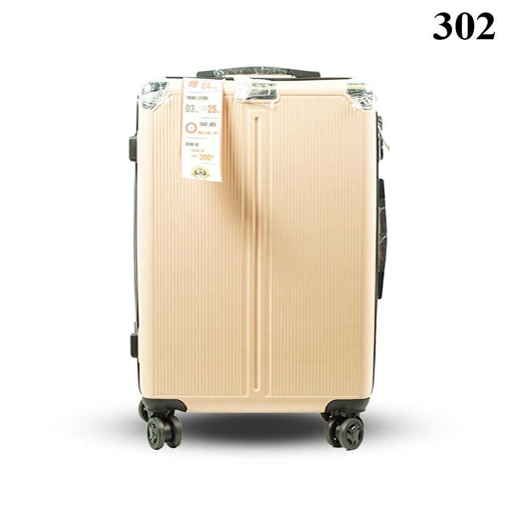 Mẫu 302 - Vali kéo du lịch làm từ nhựa abs chịu lực 70kg