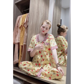 Bộ Pijama bigsize lụa satin