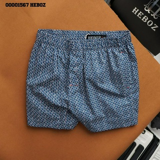 [HÊN STORE MENSWEAR] Quần ngủ cotton kate Heboz 7M, chất kate lụa mặc mát thoải mái - 00001567
