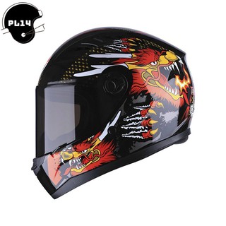 Nón bảo hiểm fullfacce agu tem rồng - agu001