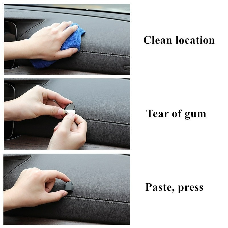 Móc Treo Mini Gắn Lưng Ghế Xe Hơi Đa Năng Tiện Dụng