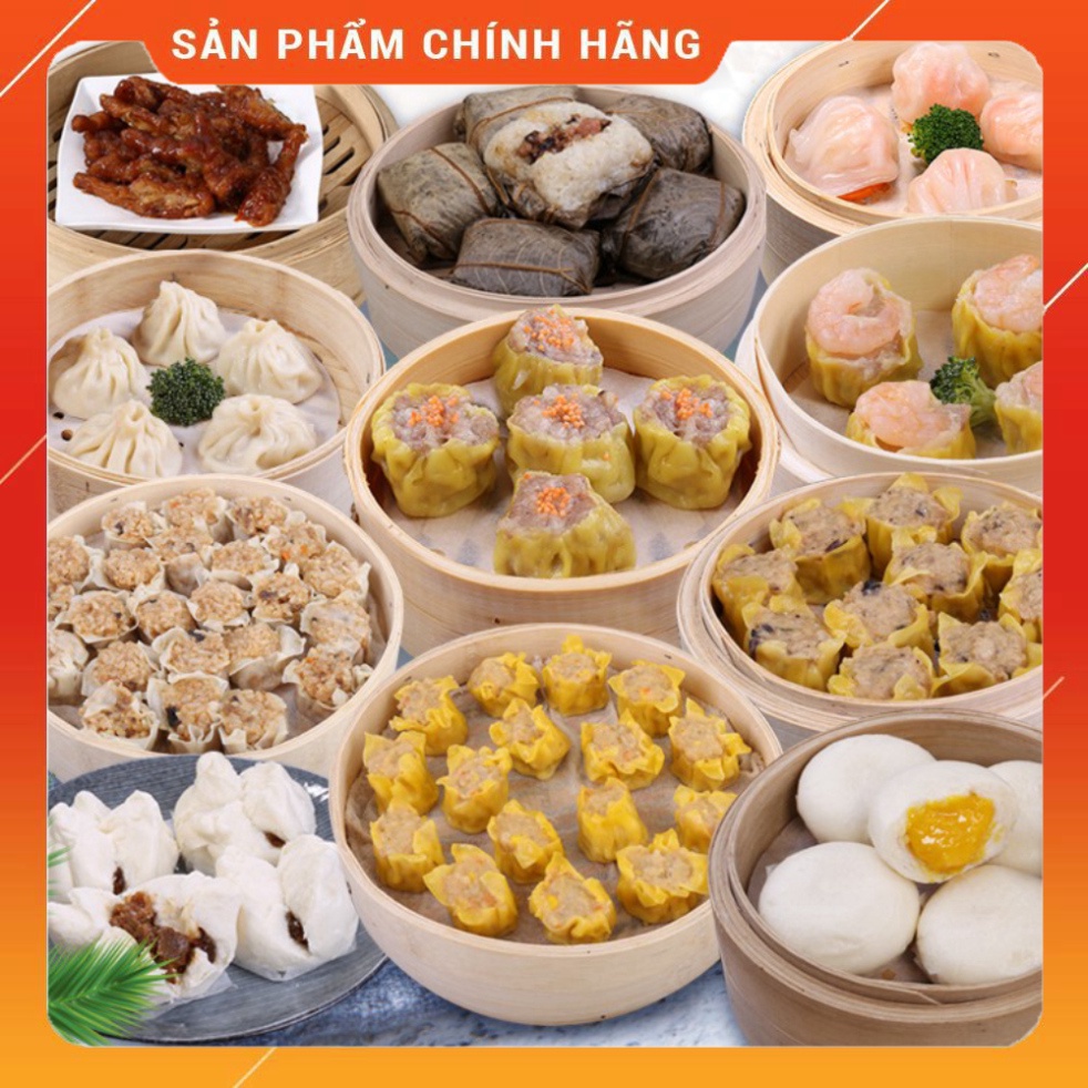 Dimsum Điểm Tâm Hongkong - Há Cảo Tôm , Xíu Mại Tôm , Xíu Mại Tôm Thịt