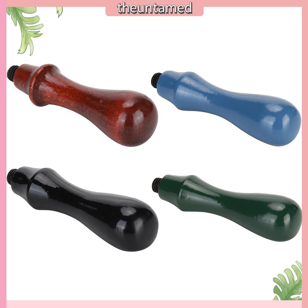 Tay cầm gỗ phong cách vintage cho con dấu
