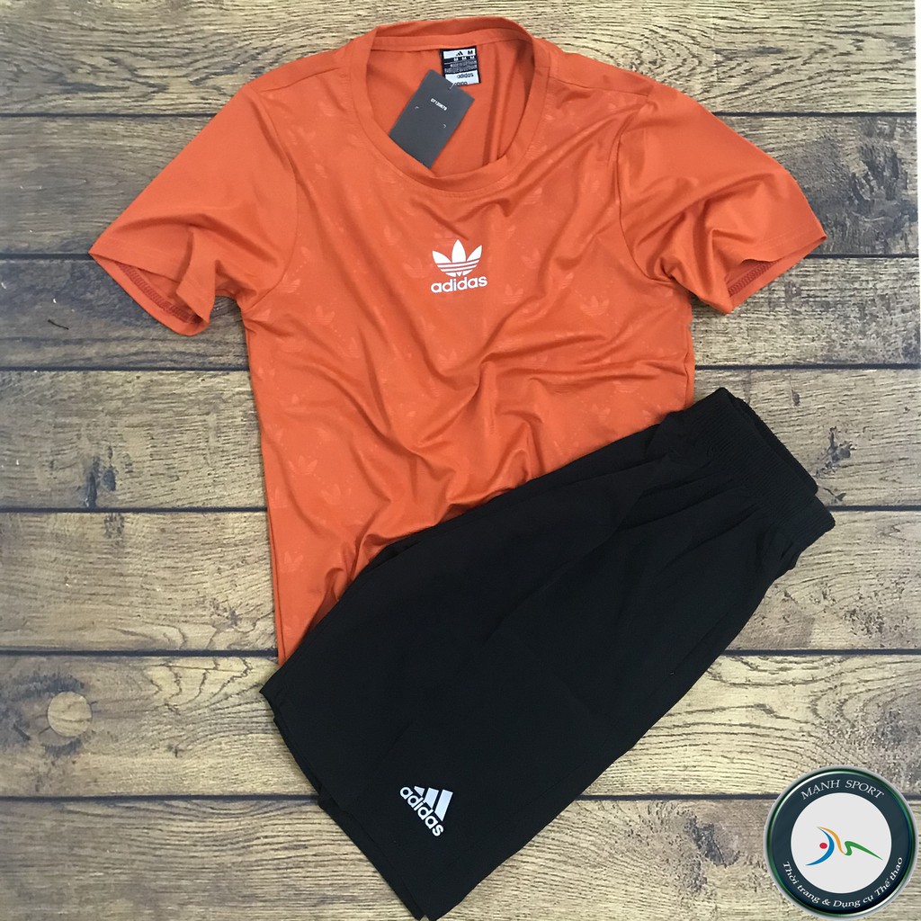 [B008] Bộ thể thao nam cổ tròn - quần áo thể thao nam cộc tay mùa hè