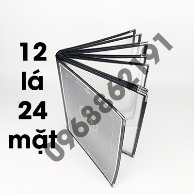 Menu dẻo 12 lá 24 mặt