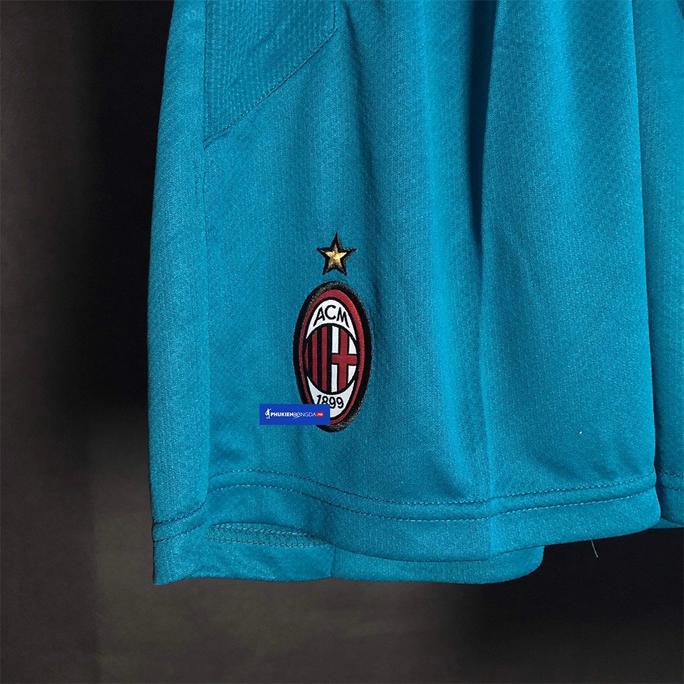 Áo AC Milan sân khách 2020-2021 xanh ngọc, áo AC Milan xanh sân khách 2021 mẫu 3 ❝Thái Lan❞